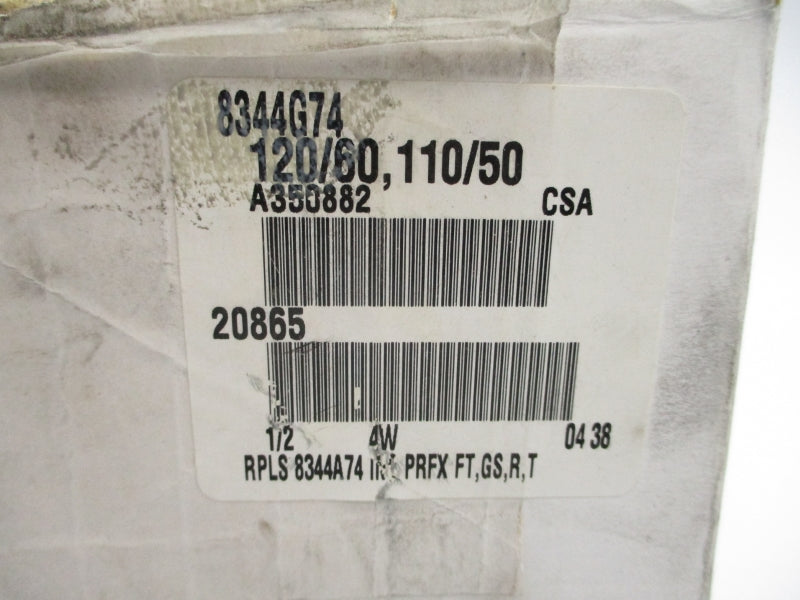 ASCO 8344G74 110/120V 10-125PSI 1/2" NSMP