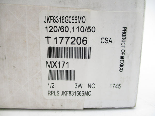 ASCO JKF8316G066MO 110/120V 1/2" NSFS