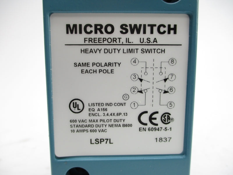 HONEYWELL LSP7L 600VAC 10A NSMP