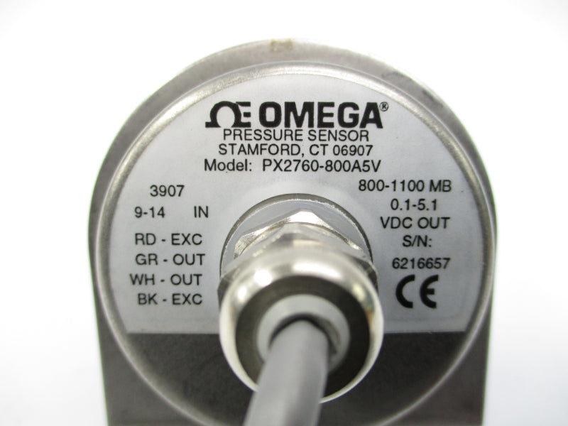 OMEGA PX2760-800A5V 0.1-5.1VDC NSNP