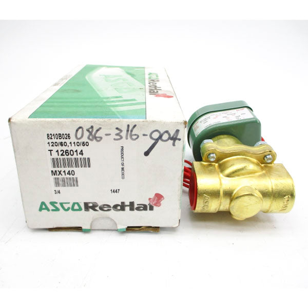 ASCO 8210B026 110/120V 300PSI 3/4" NSMP