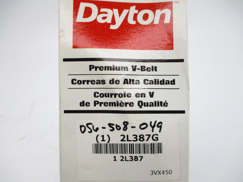 DAYTON 2L387G 3VX450 NSMP
