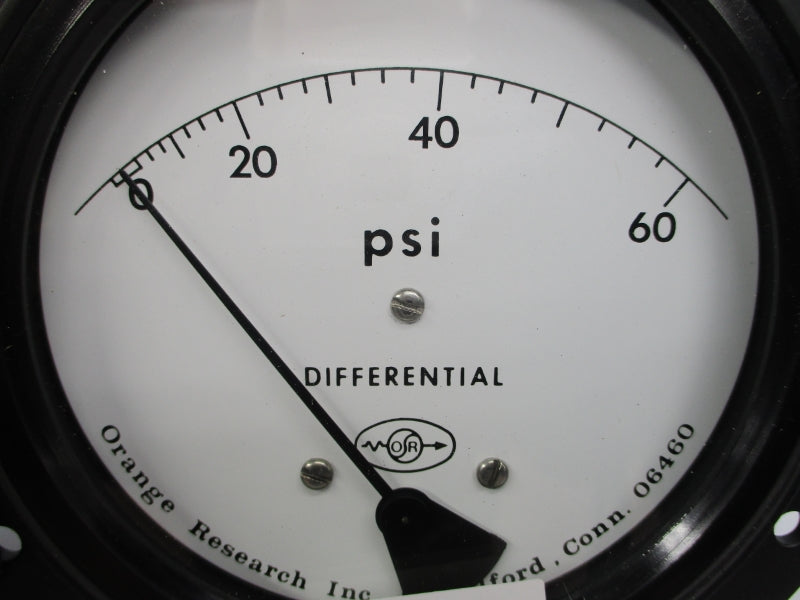 ORANGE RESEARCH 1201PG#9031 1201PG-1A-4.5F 0-60PSI 200'F 1/4" NSNP