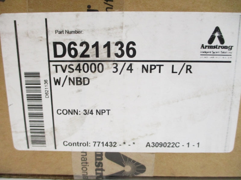 ARMSTRONG D621136 TVS4000 3/4" NSMP