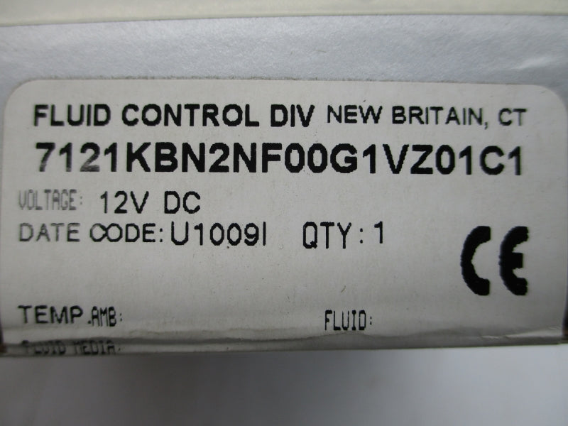 PARKER 7121KBN2NF00G1VZ01C1 12VDC NSFS