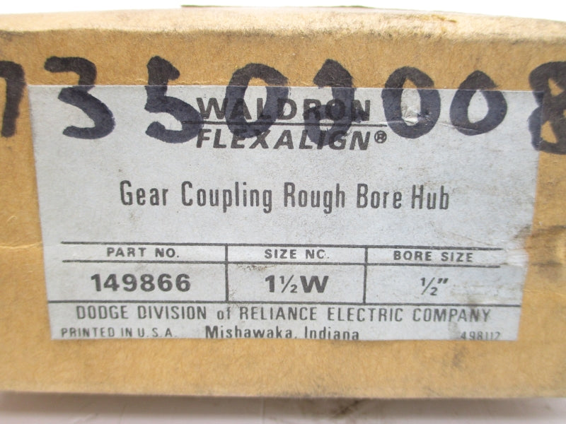 WALDRON 149866 1-1/2" NSMP