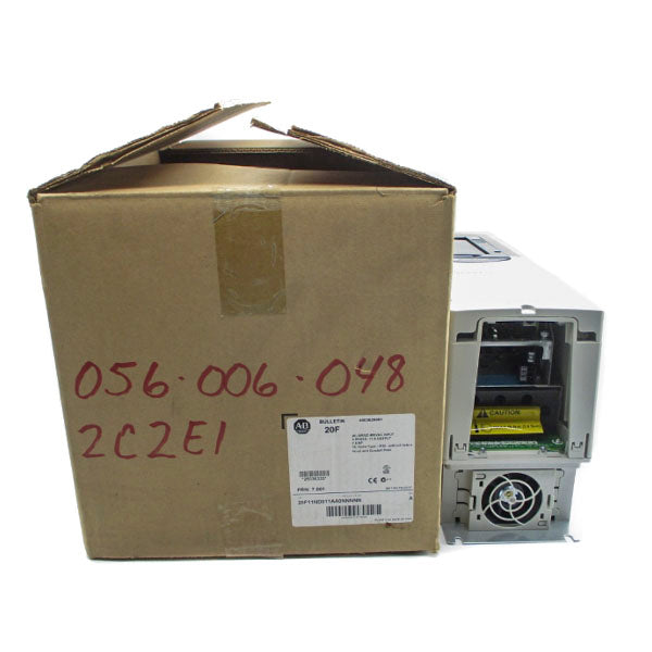ALLEN BRADLEY 20F11ND011AA0NNNNN SER. A F/W 7.001 480VAC 9.5A NSMP
