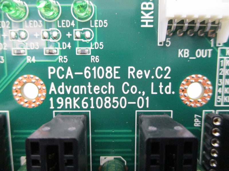 ADVANTECH PCA-6108E REV. C2 NSMP