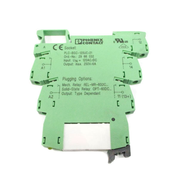 PHOENIX CONTACT PLC-BSC-120UC/21 2966032 120VAC/DC 6A NSNP