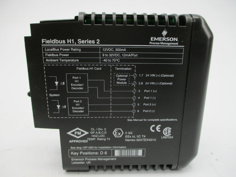 ROSEMOUNT 12P2471X042 KJ3242X1-BA1 9-32VDC NSNP