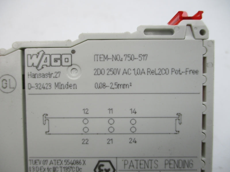 WAGO 750-517 250VAC 1.0A NSNP
