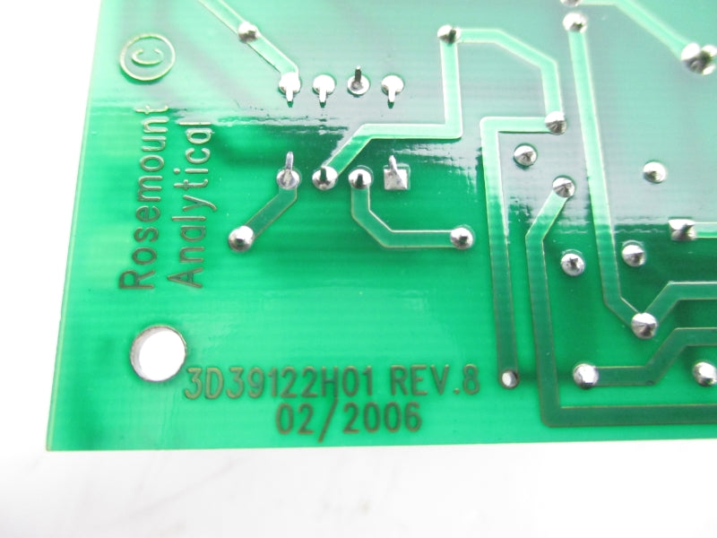 ROSEMOUNT ANALYTICAL 3D39122H01 REV. 8 NSNP