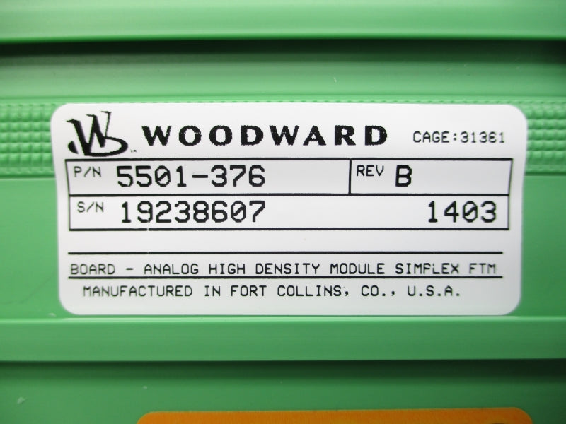 WOODWARD 5501-376 NSNP