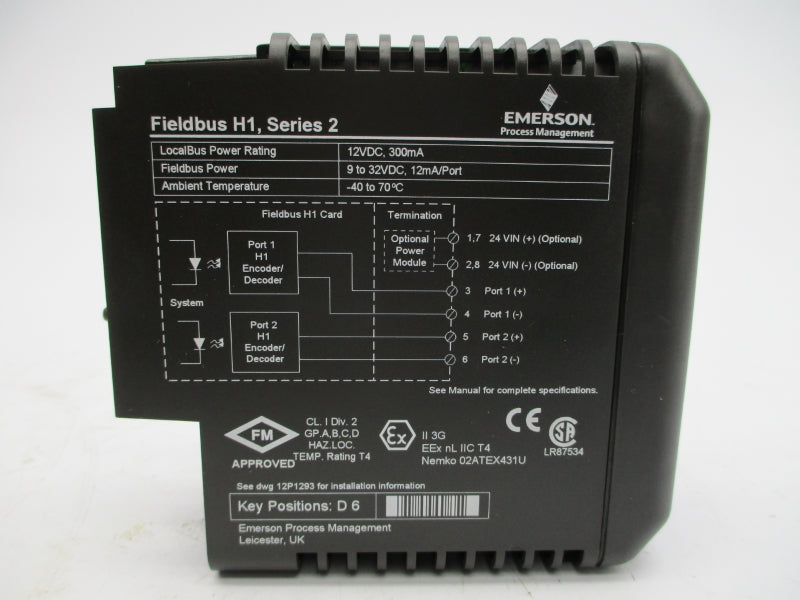 ROSEMOUNT 12P2471X052 KJ3242X1-BA1 9-32VDC NSNP