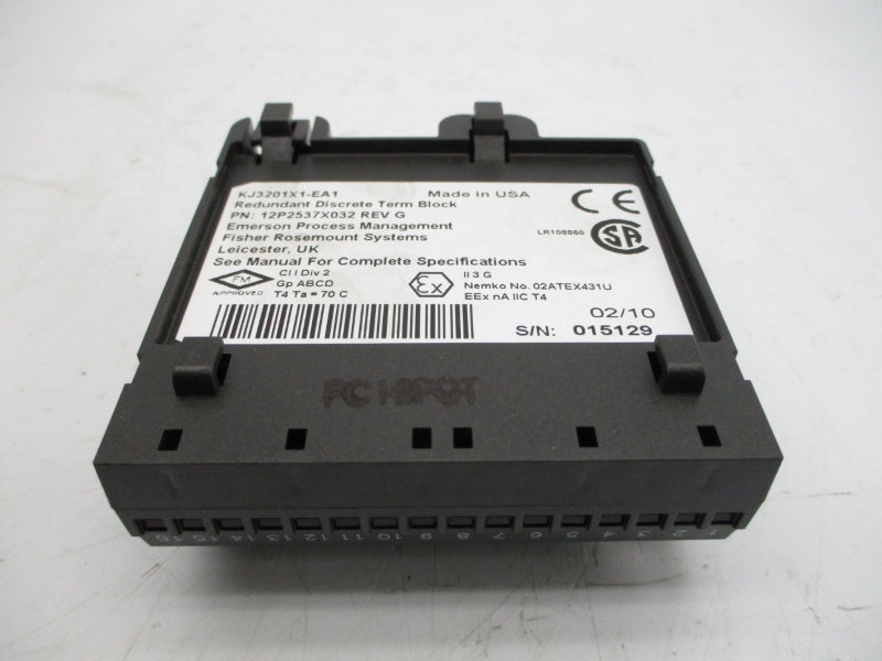 FISHER ROSEMOUNT 12P2537X032 KJ3201X1-EA1 NSNP