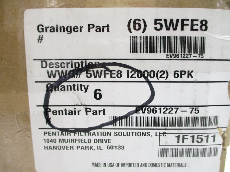 PENTAIR EV961227-75 I2000(2) (PKG OF 6) NSMP