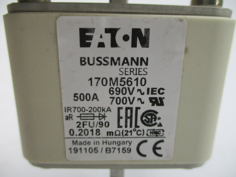 EATON 170M5610 700V 500A (PKG OF 3) NSMP