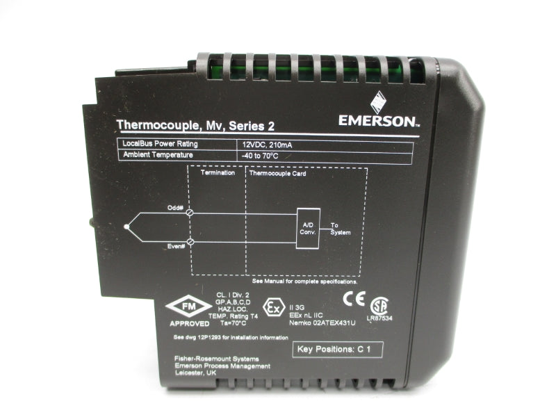 DELTAV 12P4173X022 KJ3224X1-BA1 12VDC NSMP