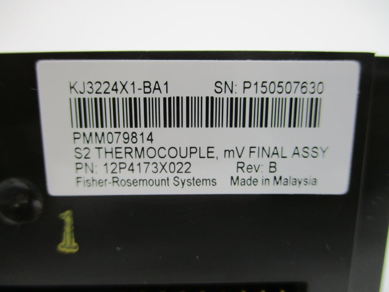 DELTAV 12P4173X022 KJ3224X1-BA1 12VDC NSMP