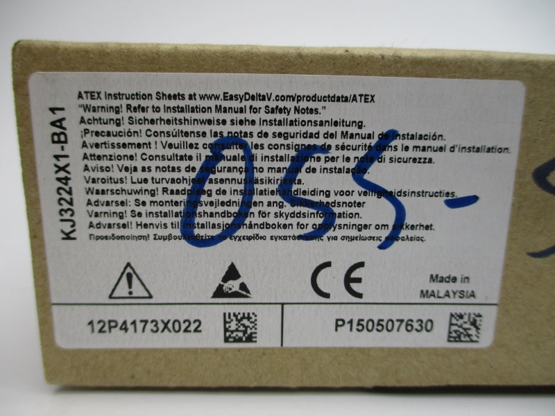 DELTAV 12P4173X022 KJ3224X1-BA1 12VDC NSMP