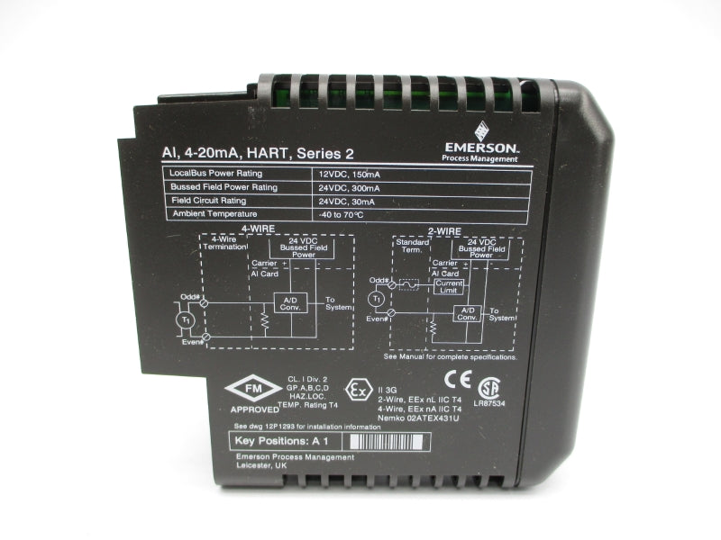 DELTAV 12P2532X122 KJ3222X1-BA1 24VDC NSMP