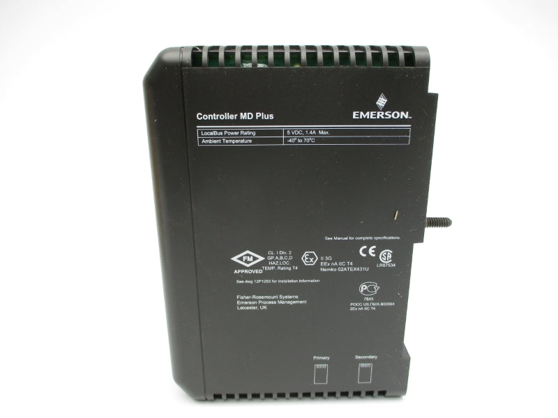 EMERSON 12P3439X032 KJ2003X1-BB1 5VDC REV. D NSMP