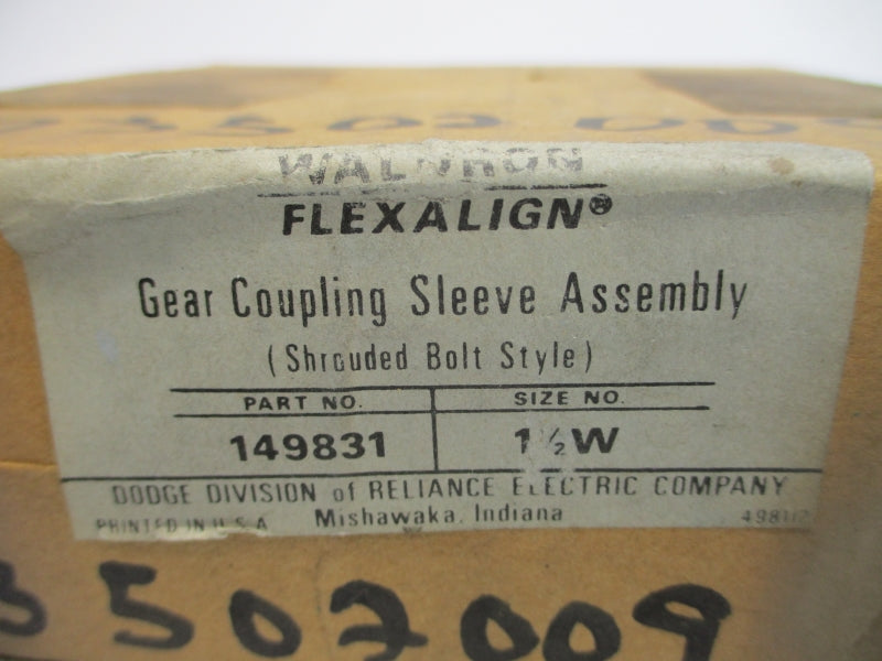 WALDRON 149831 1-1/2" NSMP