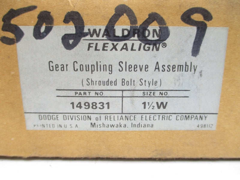 WALDRON 149831 1-1/2" NSFS
