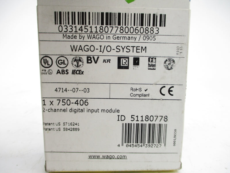 WAGO 750-406 NSFS