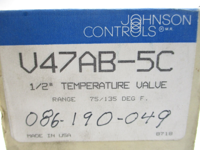 JOHNSON CONTROLS V47AB-5C 150PSI 1/2" NSMP