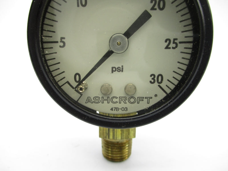 ASHCROFT 478-03 0-30PSI 1-1/2" NSMP