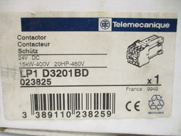 TELEMECANIQUE LP1D3201BD 24VDC NSMP