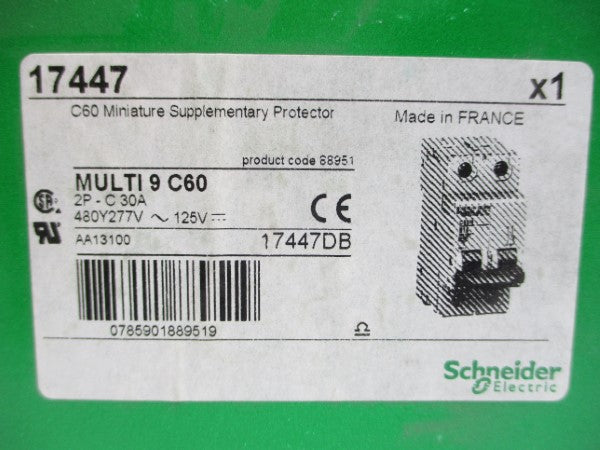 SCHNEIDER ELECTRIC 17447 277V 30A NSMP