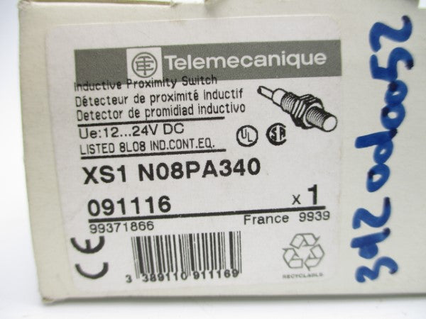TELEMECANIQUE XS1N08PA340 12-24VDC NSMP
