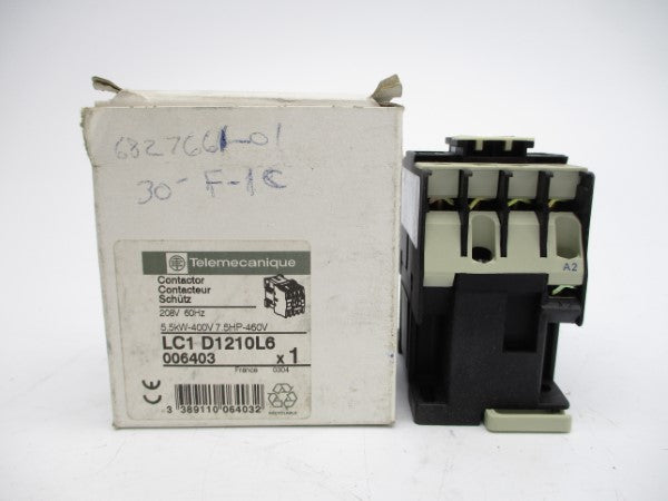 TELEMECANIQUE LC1D1210L6 208V NSMP
