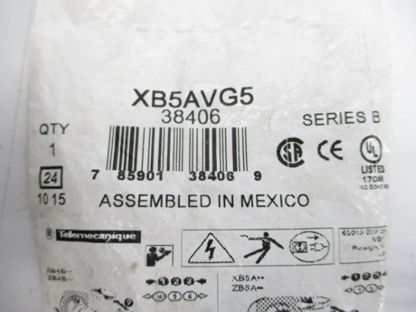 TELEMECANIQUE XB5AVG5 SER. B NSMP