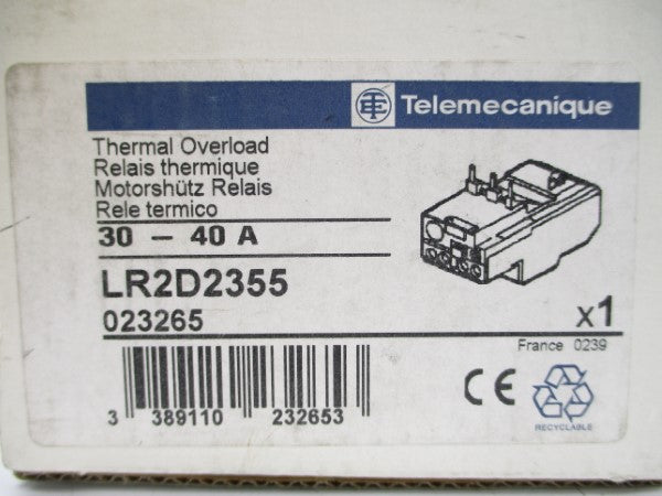 TELEMECANIQUE LR2D2355 30-40A NSMP