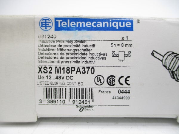TELEMECANIQUE XS2M18PA370 12-48VDC NSMP