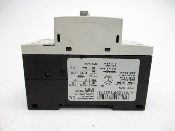 SIEMENS 3RV1011-0KA10 0.9-1.25A NSNP