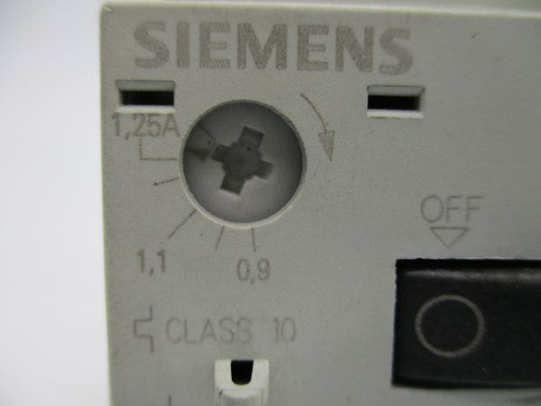 SIEMENS 3RV1011-0KA10 0.9-1.25A NSNP