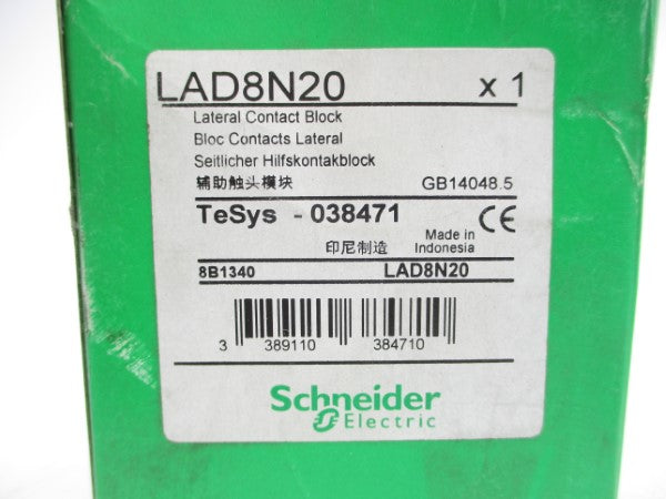 SCHNEIDER ELECTRIC LAD8N20 690V 10A NSMP