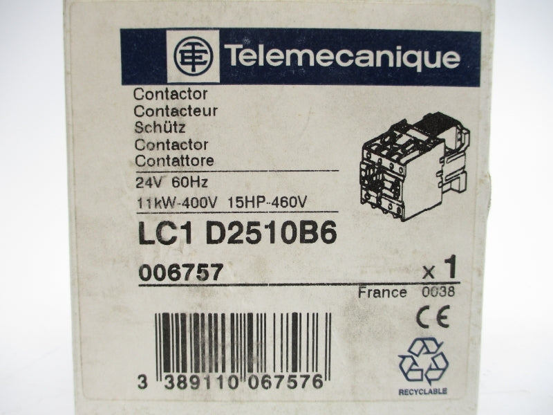 TELEMECANIQUE LC1D2510B6 24V NSMP
