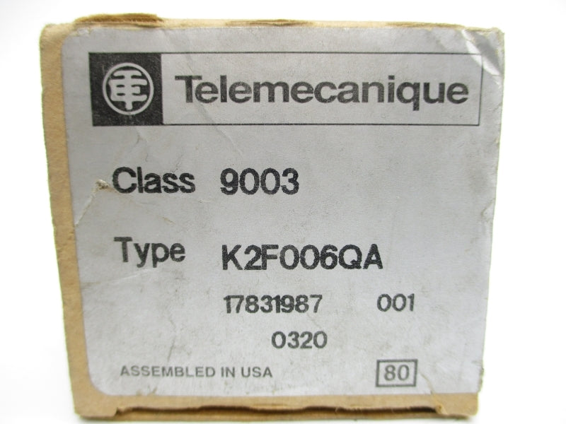 TELEMECANIQUE 9003K2F006QA 690V 20A NSMP