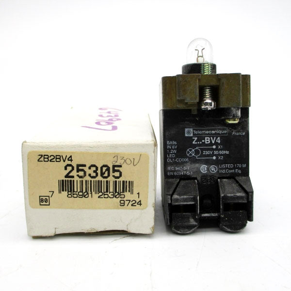 TELEMECANIQUE ZB2BV4 230V (NO LENS) NSMP