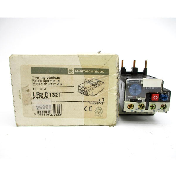 TELEMECANIQUE LR2D1321 750V 12-18A NSMP