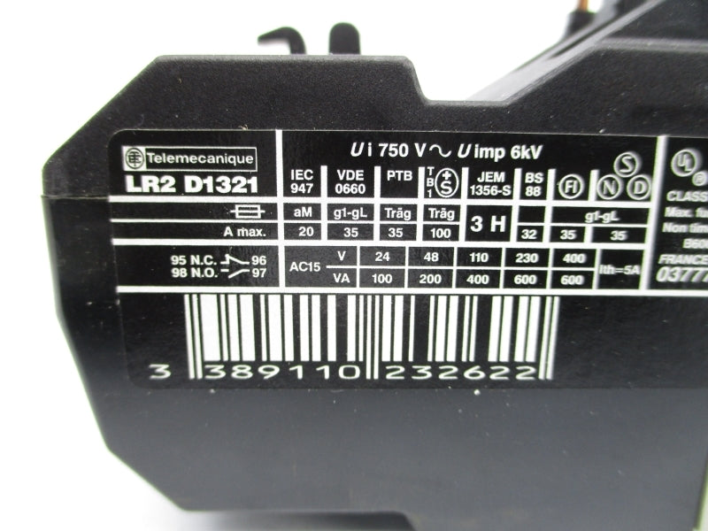 TELEMECANIQUE LR2D1321 750V 12-18A NSMP
