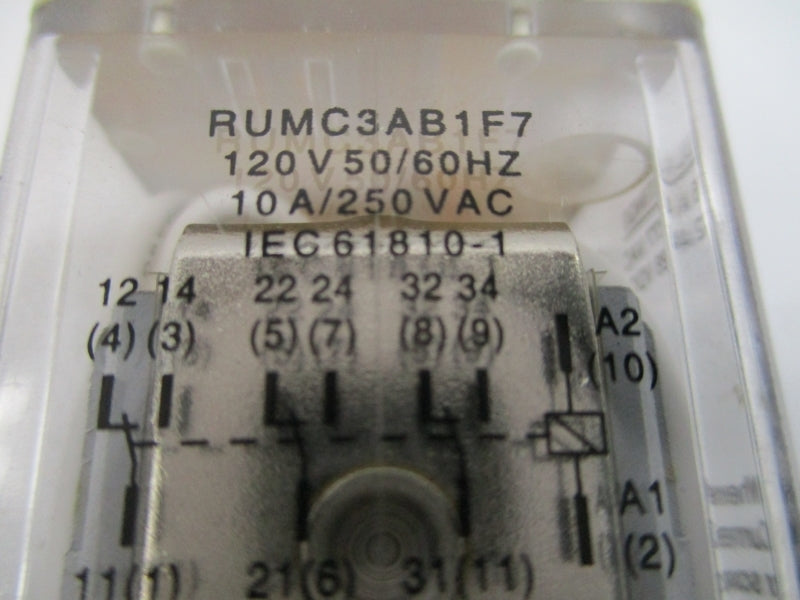 SCHNEIDER ELECTRIC RUMC3AB1F7 250VAC 10A NSNP