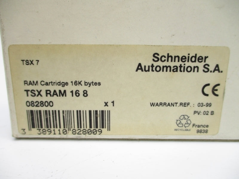 SCHNEIDER AUTOMATION TSXRAM168 NSMP