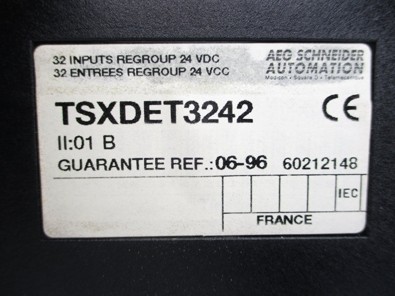 SCHNEIDER AUTOMATION TSXDET3242 24VDC NSMP