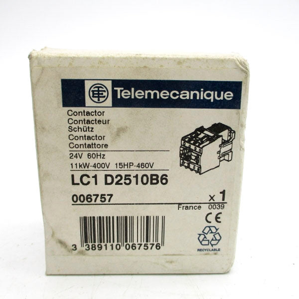 TELEMECANIQUE LC1D2510B6 24V NSFS